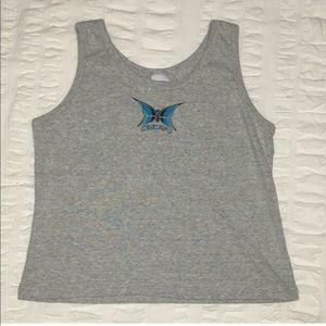 SALE Rusty Butterfly Tank Top